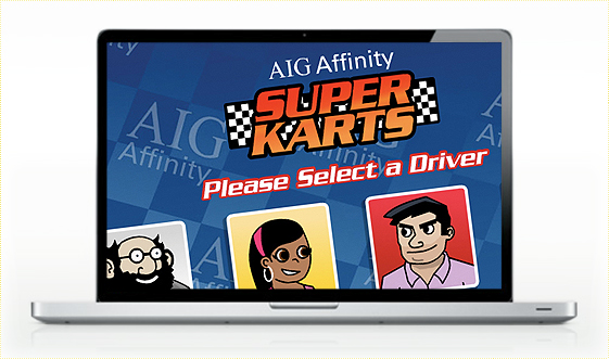 AIG Affinity: SuperKarts Corporate Game