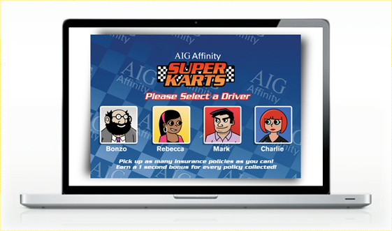 AIG Affinity: SuperKarts Corporate Game