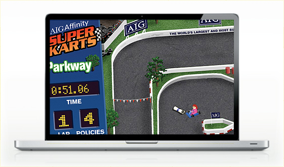 AIG Affinity: SuperKarts Corporate Game