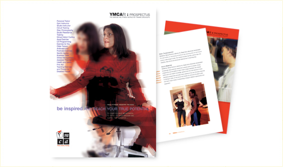 YMCA Fitness Industry Training Brochure Examaple (Top Banana Design Limited)