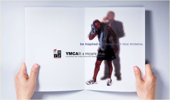 YMCA Fitness Industry Training Brochure Examaple (Top Banana Design Limited)