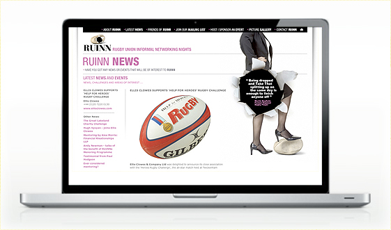 RUINN: Rugby Union Invitational Networking Nights (Top Banana Design Limited)